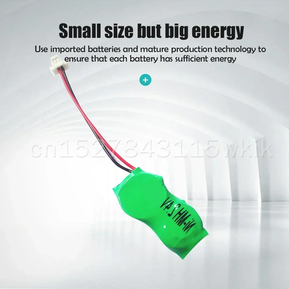 2.4 فولت 20 مللي أمبير ni-mh NIMH بطارية قابلة للشحن مع خط BIOS CMOS لذاكرة الطاقة الكمبيوتر المحمول زر خلية 2/V15H 2/V30H 2/V20H