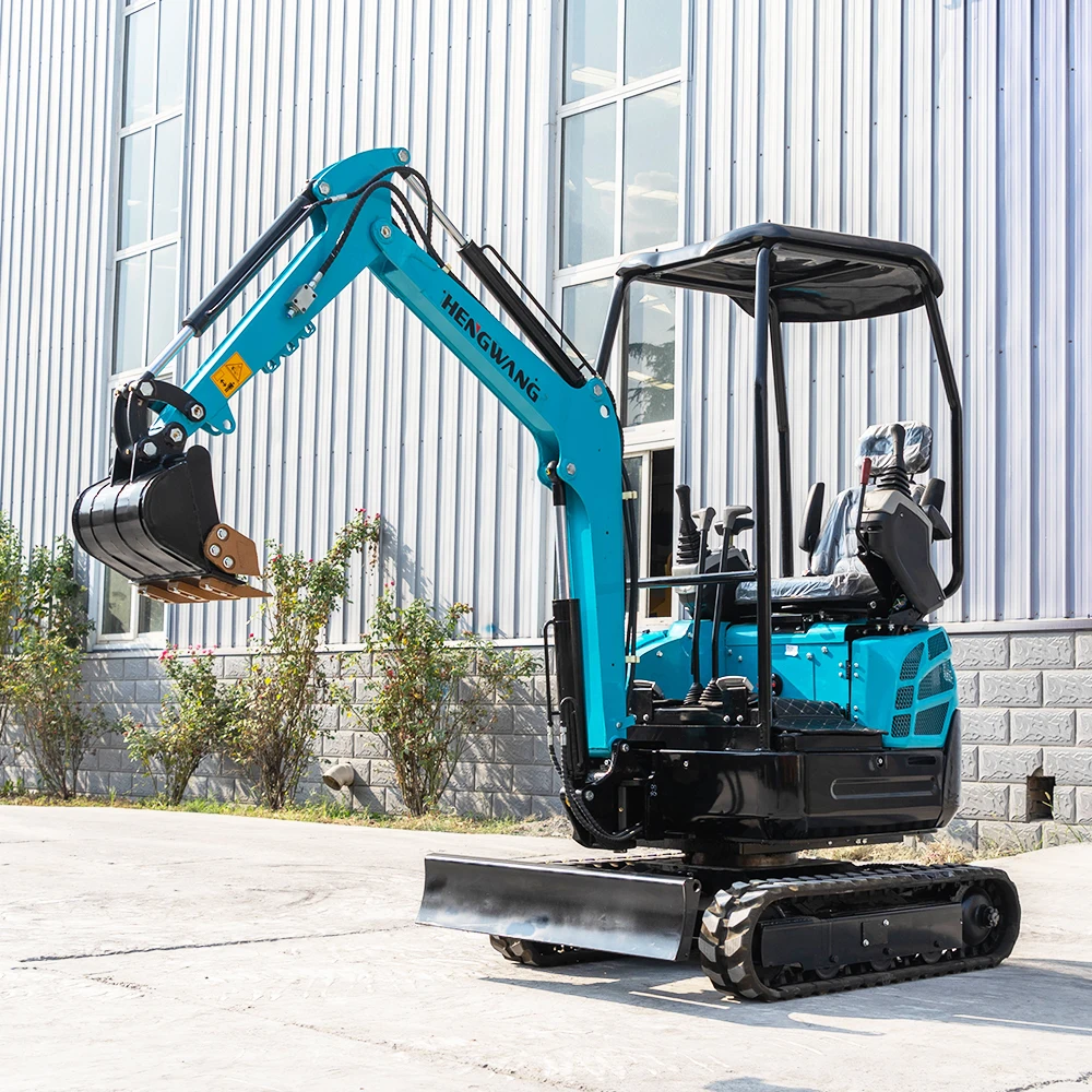 Wholesale Mini Excavator 2 Ton Mini Excavator Crawler Diesel Excavator Diesel Engine Kubota Farm Garden Support Customization