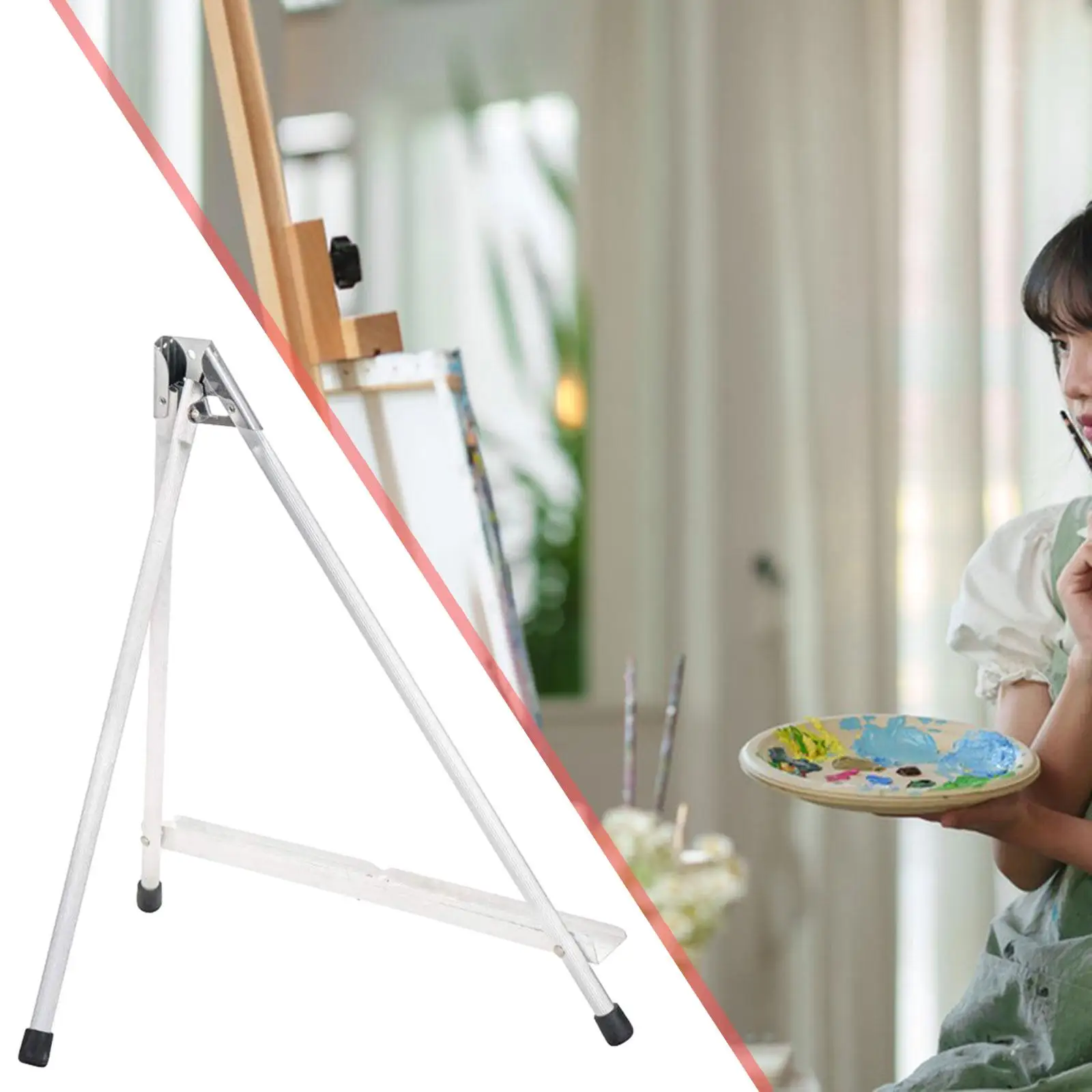Tabletop Display Easel Painting Canvas Easel Stable Artist Tripod Stand Desktop Sketching Easel for Pictures Canvas Signs
