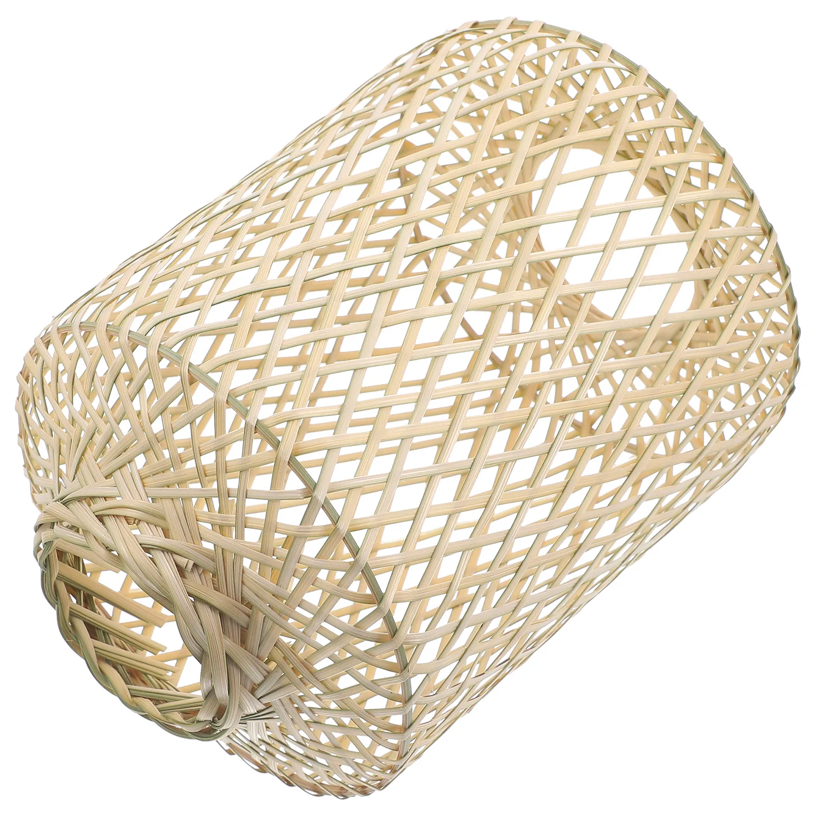 

Woven Bamboo Lamp Shade Decorative Pendant Light Cover Rustic Woven Lampshade Bamboo Lampshades for Bedroom Office