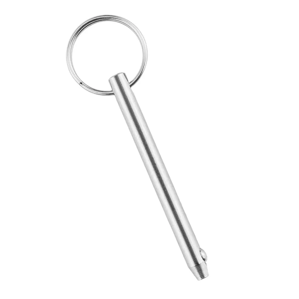 Boat Pins, Top , 316 Stainless Boat Top Deck Hinge for Ship Outfitting Removable, 6.3x95mm