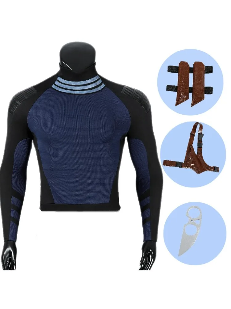 Bullseye Cosplay Kostuum Toptassen Alleen Halloween Carnaval Feestkleding - afbeelding 2