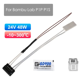 Voor Bambu Lab P1P P1S Thermistor Keramische Cartridge Heater voor 3D Afdrukken Hotend voor TZ hot end verwarming blok 3D printer onderdelen