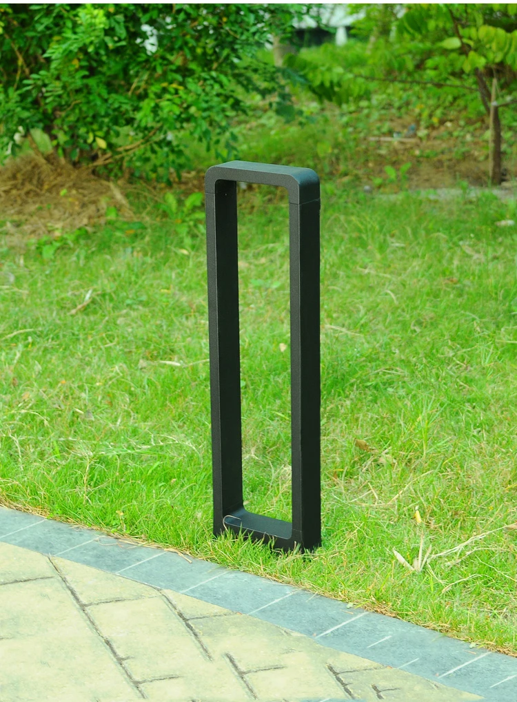 Imagem -02 - Outdoor Impermeável Led Lawn Lamp Exterior Bollard Floor Jardim Luz Caminho Pátio Iluminação Rodoviária Ip68 15w Ac85 265v 1pc Lot