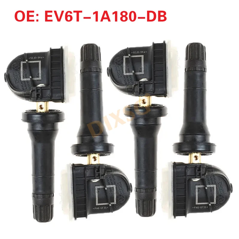 4 ชิ้นความดันยาง Monitor Sensor ใหม่ EV6T1A180DB สําหรับ Ford B - Max Ecosport Fiesta FocusMondeo Ranger Transit TPMS EV6T-1A180-DB