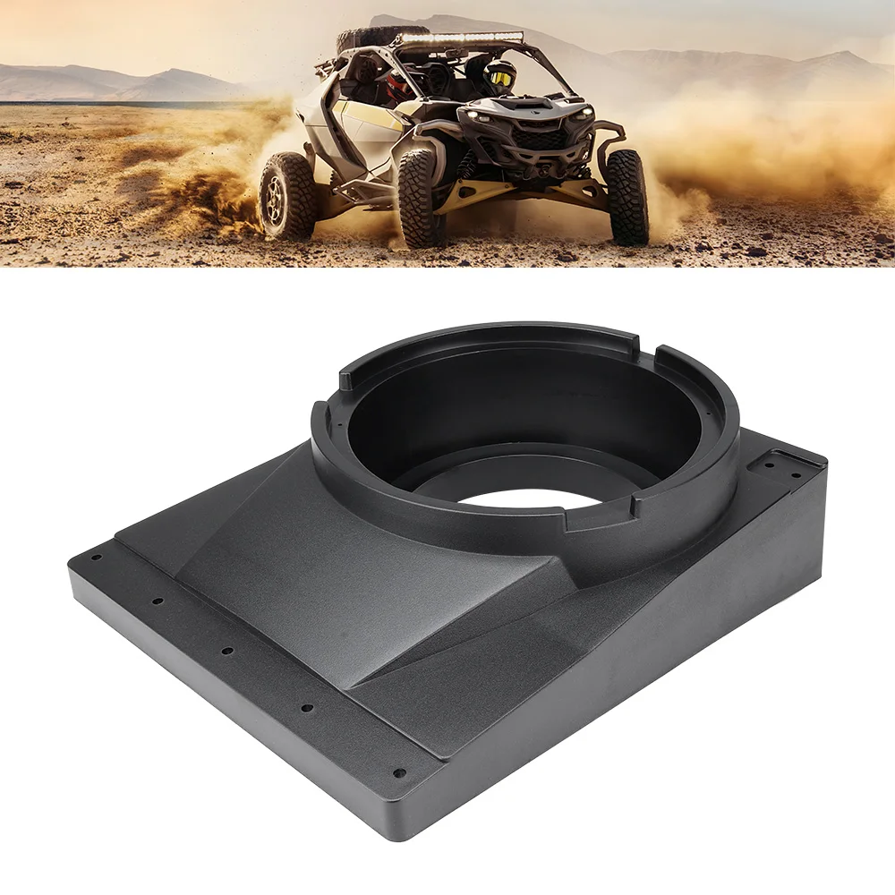 

10" ABS Under Seat Speaker Pod Panel Waterproof Dustproof Sport Speaker Enclosure For Can-Am Maverick R Max X RS 999T 2024-2025