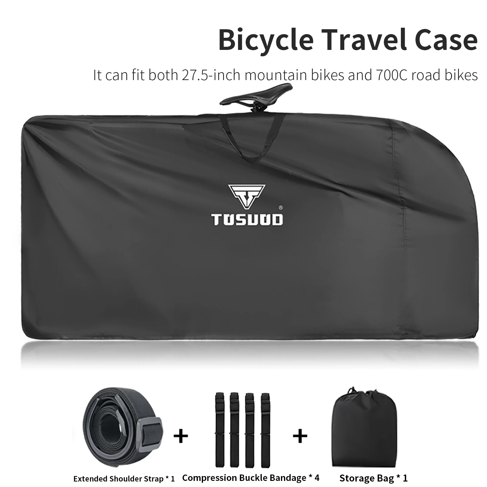 TOSUOD Bicycle Gear Waterproof Raincover Bike Cover Outdoor Sunshine Cover MTB Bicycle Case Cover Bike Gear Bike Accessories