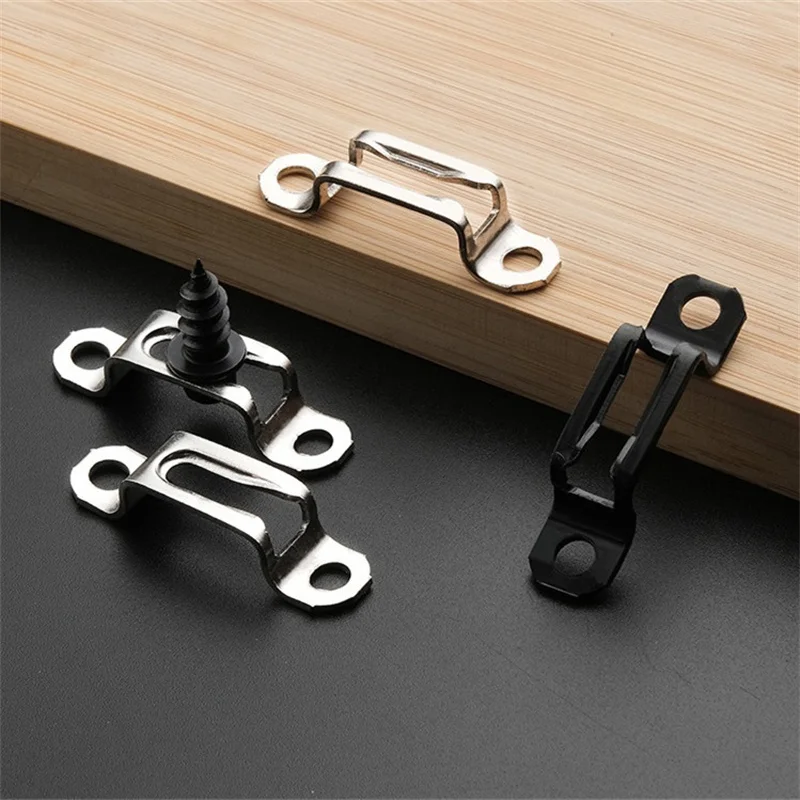 

1000Pcs Thickening 2 In 1 Invisible Connector Cabinet Furniture Half-pass Sliding Combination Hidden Buckle Screw Fastener