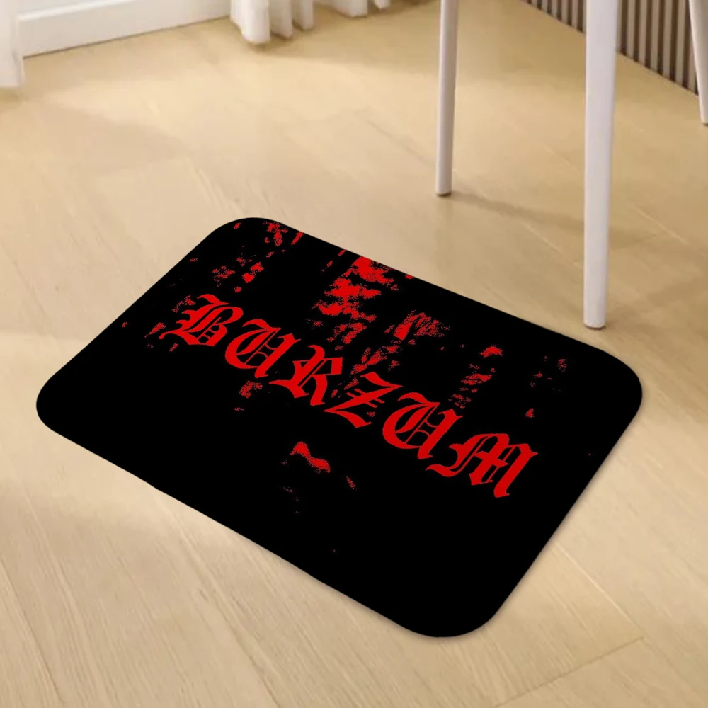 Burzum logo Doormat Living Room Carpet Entrance Bathroom Floor Mat  Door Rug Home Decoration 251