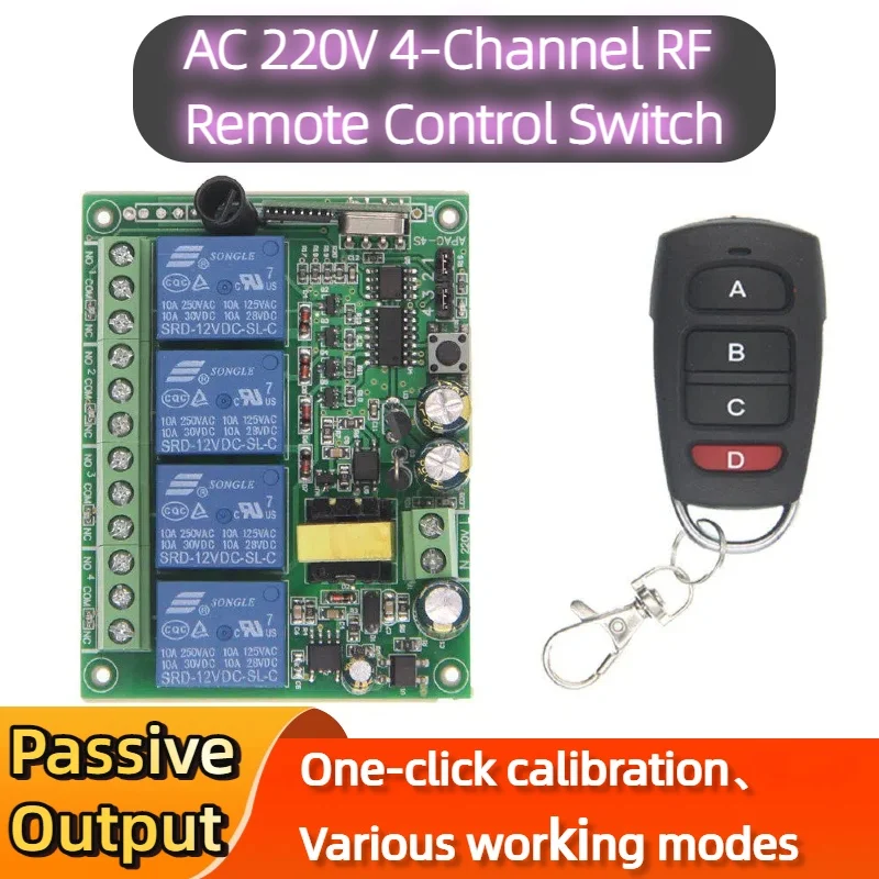 433Mhz Rf Remote Co…