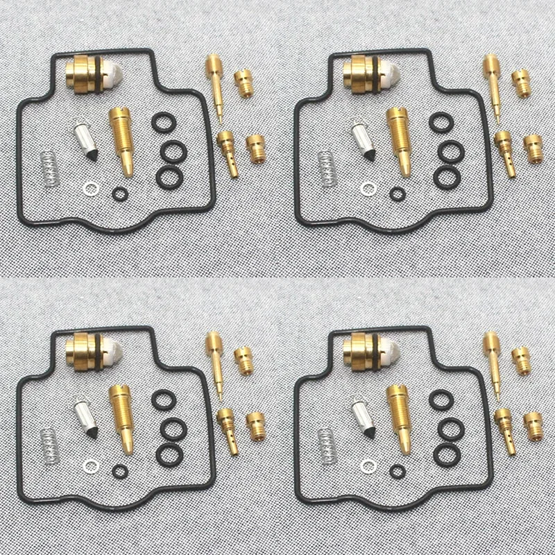 4er-Set für ZZR1100 D1-D5 1991–1997 ZX1100 ZX ZZR 1100 Kolbenkolbenmembran Vergaser-Reparatursatz Nadelventil