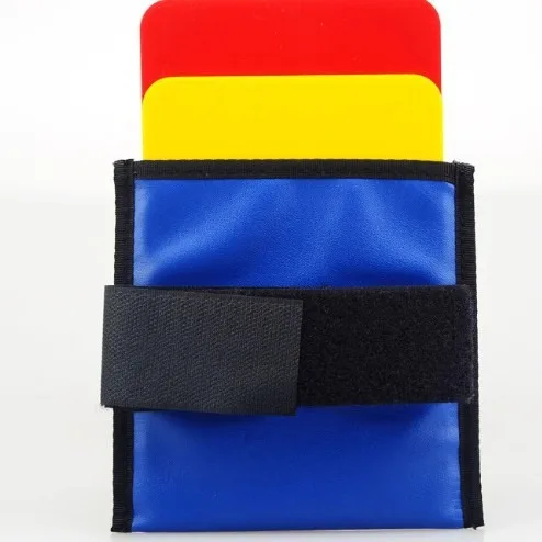 Imagen 2 del producto Equipo profesional de árbitro de voleibol con tarjetas rojas y amarillas para entrenamiento de partidos