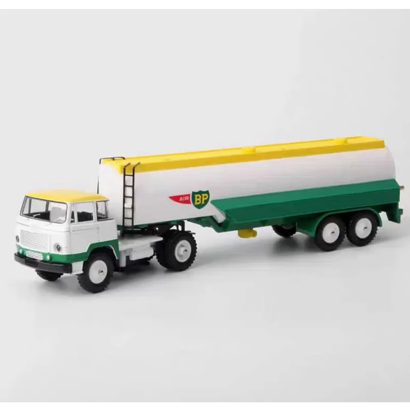 

NOREV 1:43 Scale Alloy Unic Semi Remorque BP Tanker Miniature Toy Car Simulation Classic Model Collectibles Souvenir Display