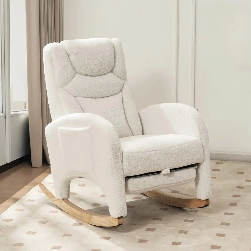 

#Modern Accent Rocking Chair Comfy Lazy Sofa For Living Room Bedroom Home Office