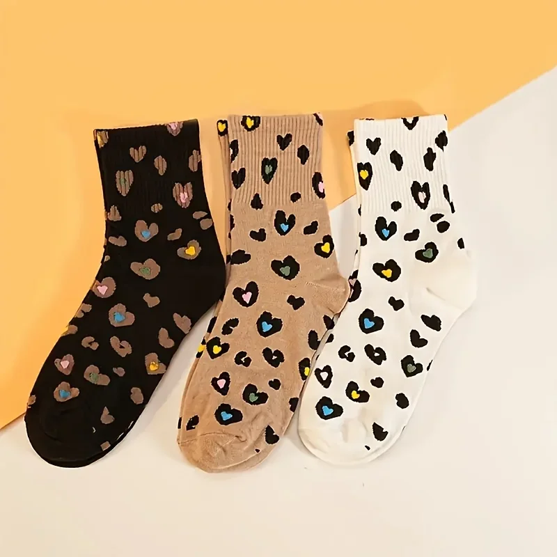 9 Pairs Women's Mid-Calf Socks Soft & Durable Fabric All-Season Machine Washable Socks for Casual & Formal Wear