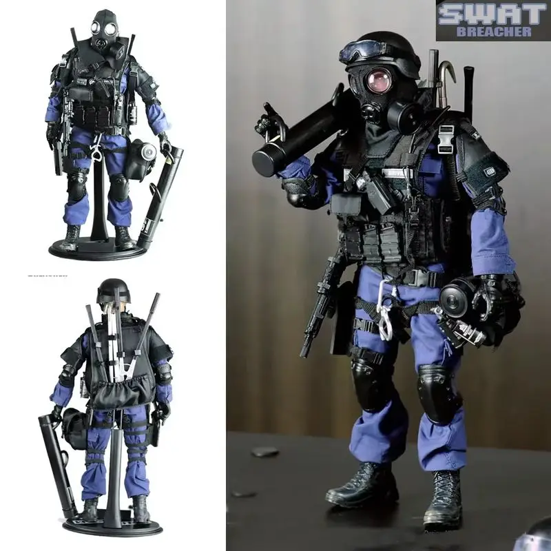 Nieuwe 1/6 Kadhobby Simulatie Technologie Militaire Gezamenlijke Pop Gelede Actiefiguren Swat Soldaat Model Kit Ornament Speelgoed Geschenken