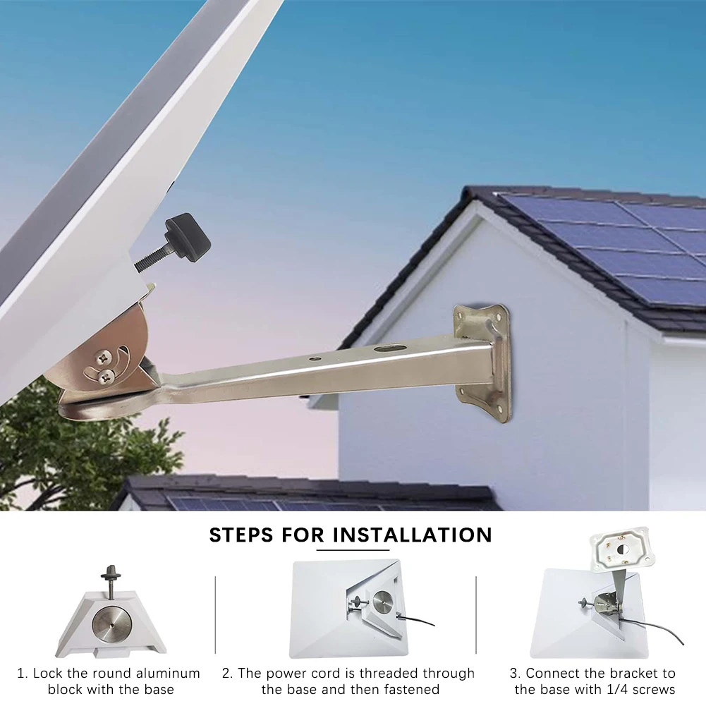 Starlink-compatible Roofs Mounting Kit For Starlink Internet Sturdy Starlink-compatible Mounting Kit For Office