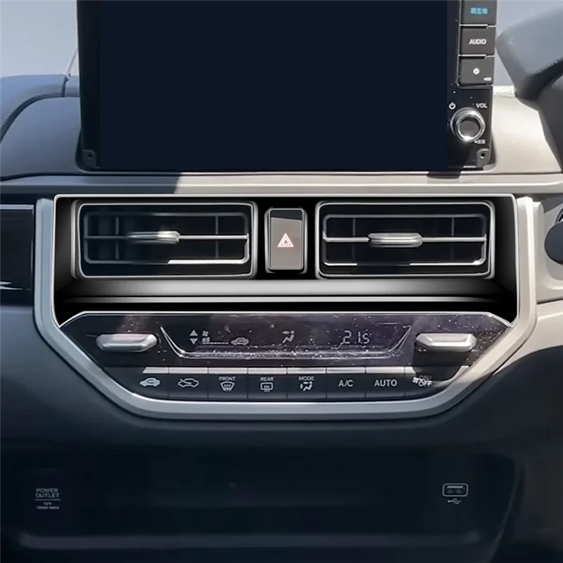 A03Z-consola de coche, marco de salida de aire acondicionado, cubierta embellecedora para Honda WRV DG5 Series 2024, versión japonesa RHD