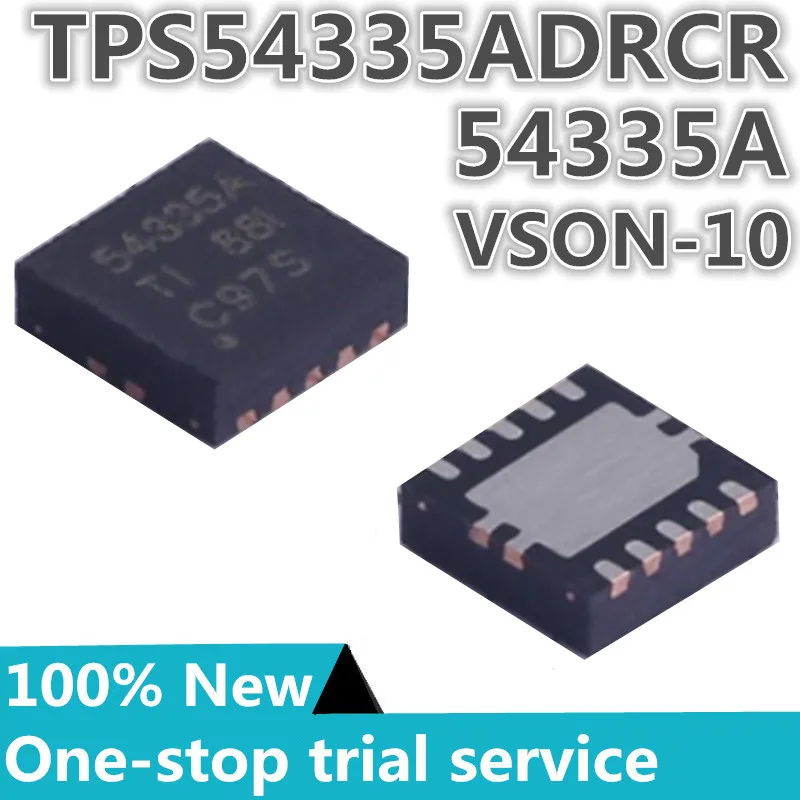 5-100pcs %New stock TPS54335ADDAR marking 54335A SOP8 TPS54335ADRCR marking 54335A VSON-10 synchronous buck converter chip