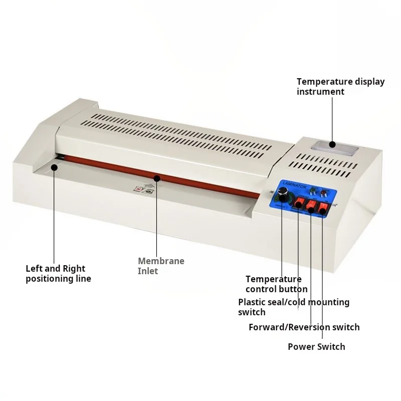 

A3 A4 Instant Photo Laminator Machine Plastic Card Pouch Laminator for Enhanced Visibility and Durability