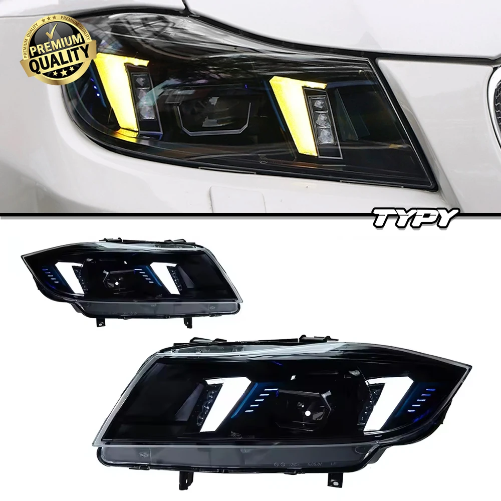 

TYPY Car For BMW 3 Series E90 Headlight 2005-2012 Upgrade Modified to New DRL Dynamic Turn Signal LED Headlight Auto Accessories