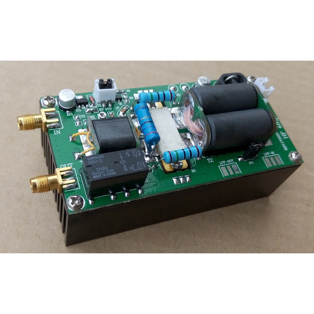 MINIPA-Amplificateur de puissance linéaire 100W SSB HF 1.8-54 MHz, pour YAESU FT-817 Kbery + heastink CW AM FM HAM radio à ondes courtes