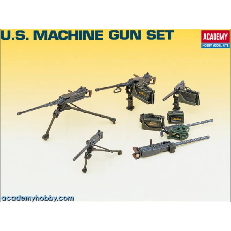 1/35 Academy Model 13262 American machine gun  assembly Scale Model Kit