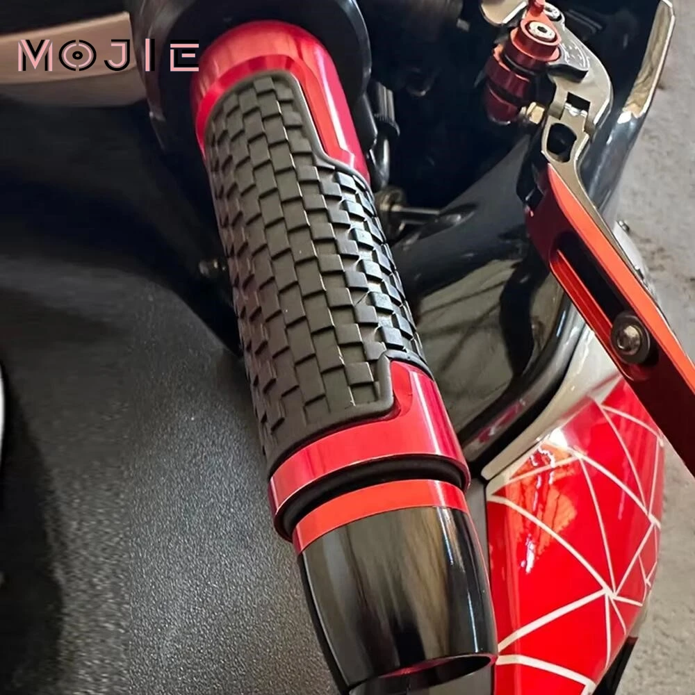 لكاواساكي ZZR1400 ZZR 1400 2006-2024 2022 2023 2021 دراجة نارية المقود القبضات بار ينتهي غطاء 22 مللي متر مقبض موازنة التوصيل