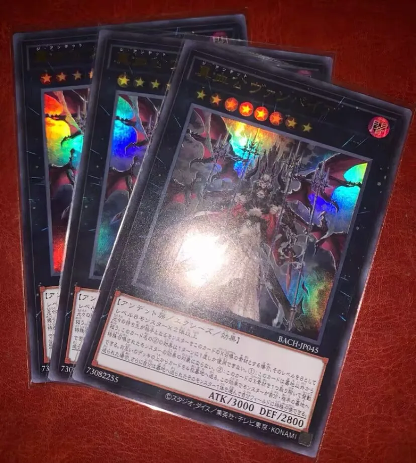 

3Pcs The Zombie Vampire - Ultra Rare BACH-JP045 Battle of Chaos - YuGiOh Japanese