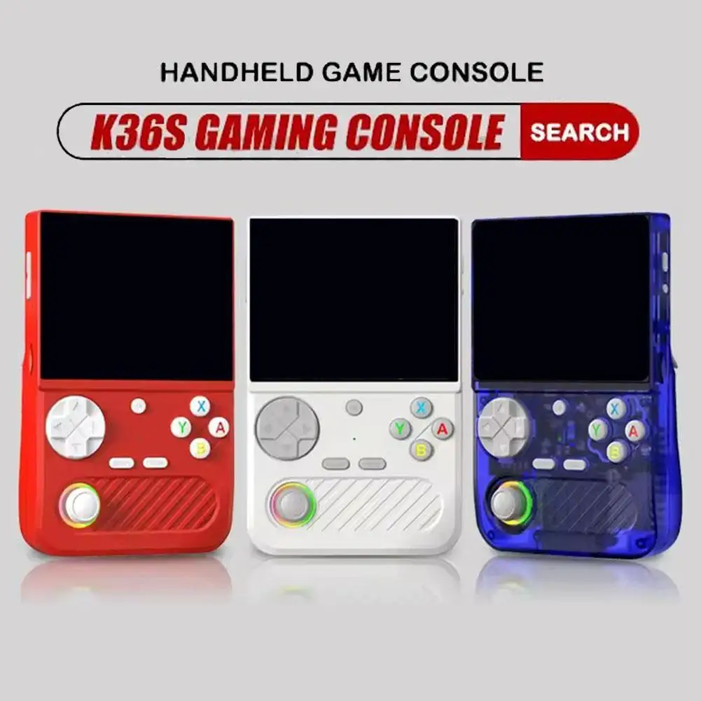 

For K36S Dual Control Stick Handheld Game Console Omni-Directional Control Portable Gaming Device 3.5-Inch Pocket Game Player