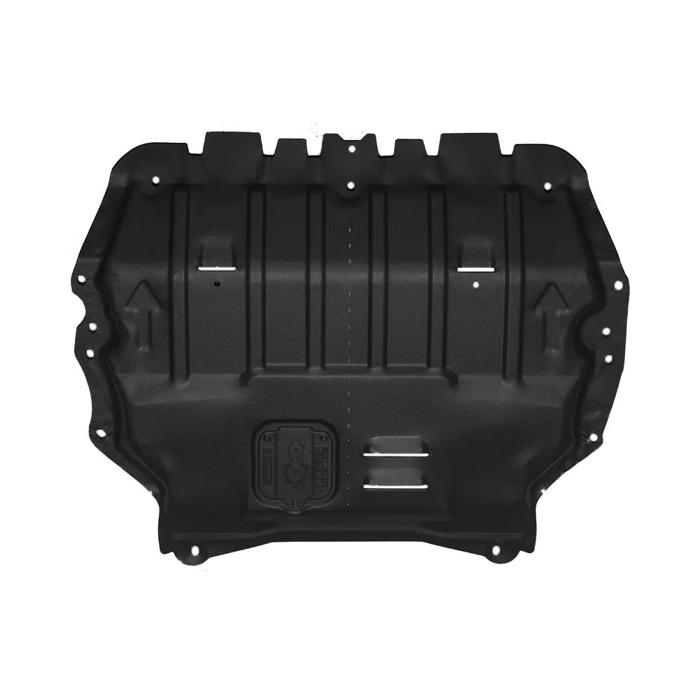 ل VW Tiguan 2010-2017 1.4T 1.8T تحت المحرك الحرس سبلاش درع الطين الحاجز غطاء الطبق درابزين قطعة من نسيج حامي