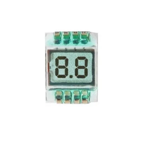 8PIN TN Positive 2-Digits Segment LCD Panel Without Backlight Small Instrument Display NEW