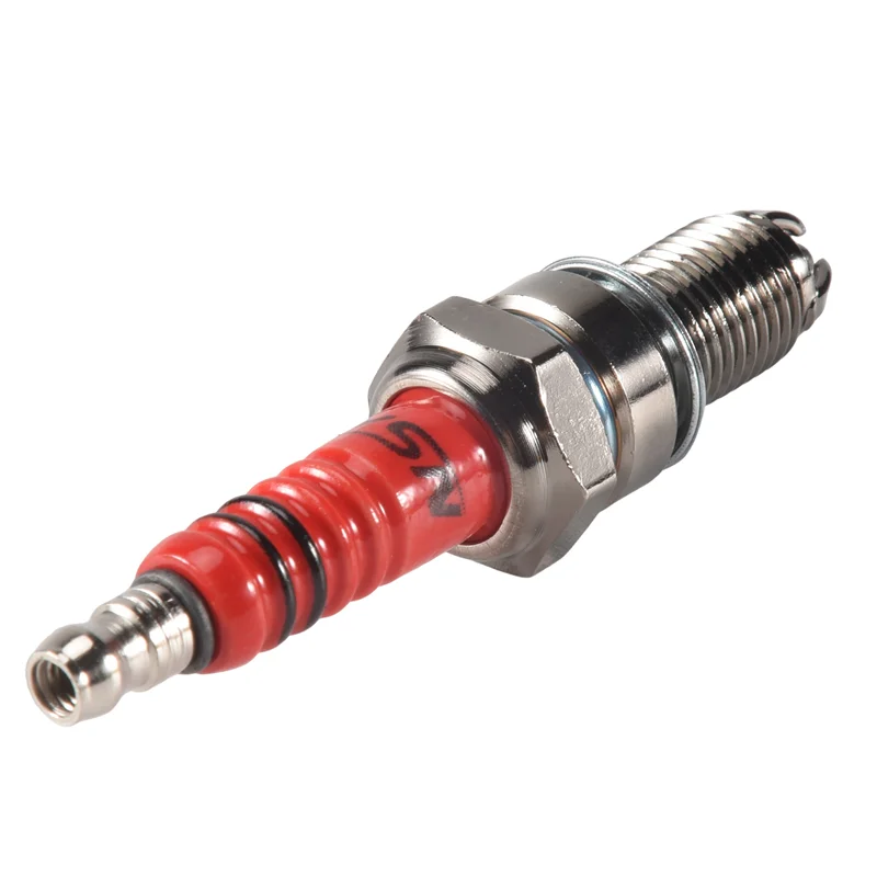 AY03-3Pcs D8TC 3 القطب شرارة التوصيل ، سباق شرارة التوصيل مع 3 القطب ل CG 125 150 200Cc CF250 دراجة نارية سكوتر ATV رباعية