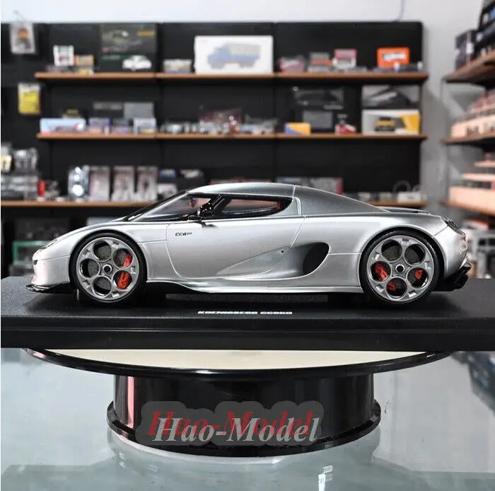 GT Spirit 1/18 For KOENIGSEGG CC850 Resin Diecast Model Car Simulation Toys Boys Birthday Gifts Hobby Display Ornaments Silver