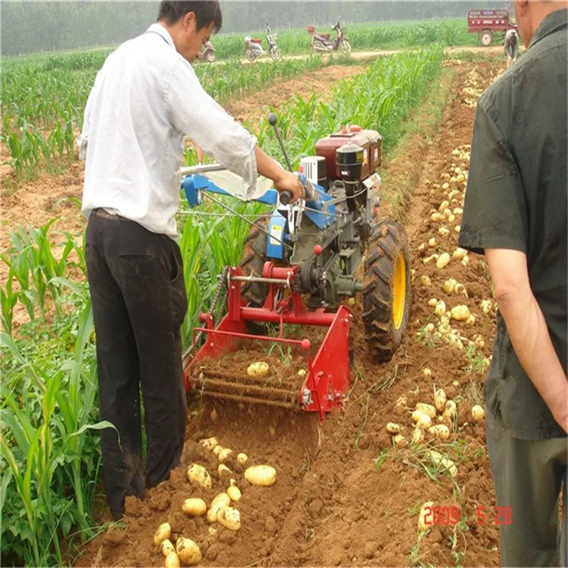 YJQ Potato Root Crop Carrot Peanut Automatic Soil Sieve Small Harvester