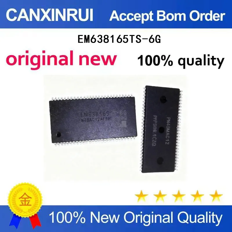(5-100 Pieces) New stock EM638165TS-6G EM638165 TSSOP