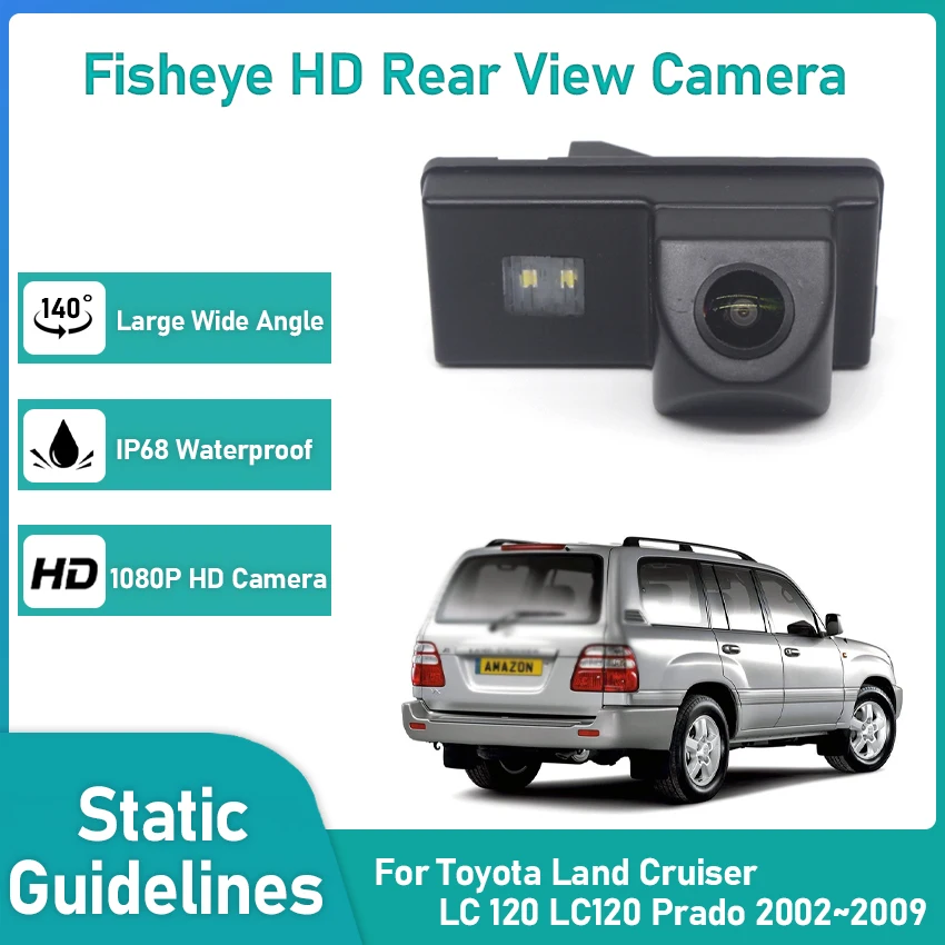 

Rear View Reversing Camera For Toyota Land Cruiser LC 120 LC120 Prado 2002 ~ 2009 CCD Full HD Night Vision Back up Camera