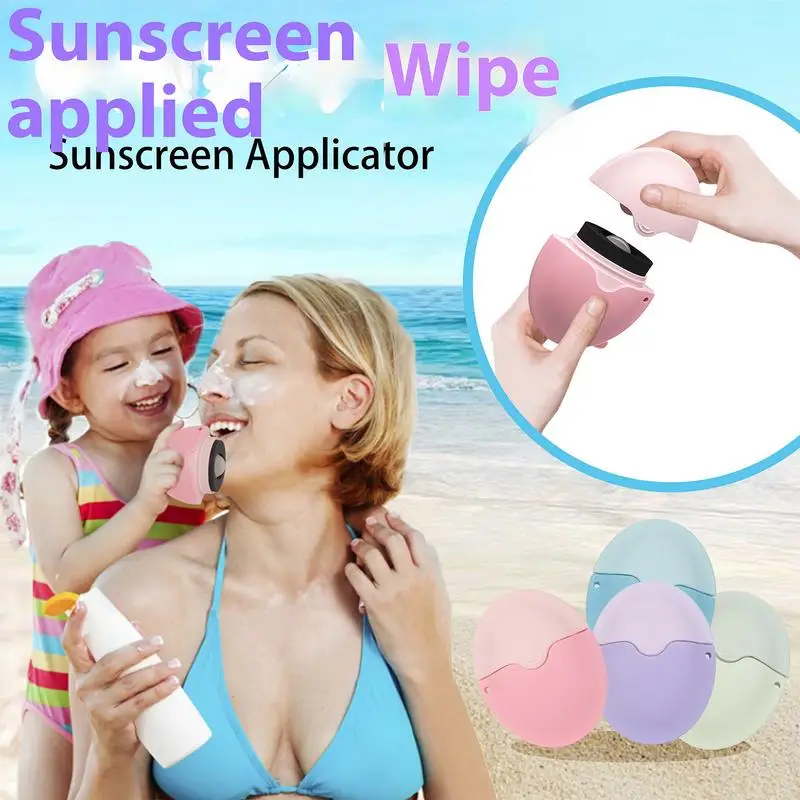 

Sunscreen Applicator Multifunction Refillable Isolation Lotion Cream Refillable Bottles Sunscreen Lotion Applicator Portable