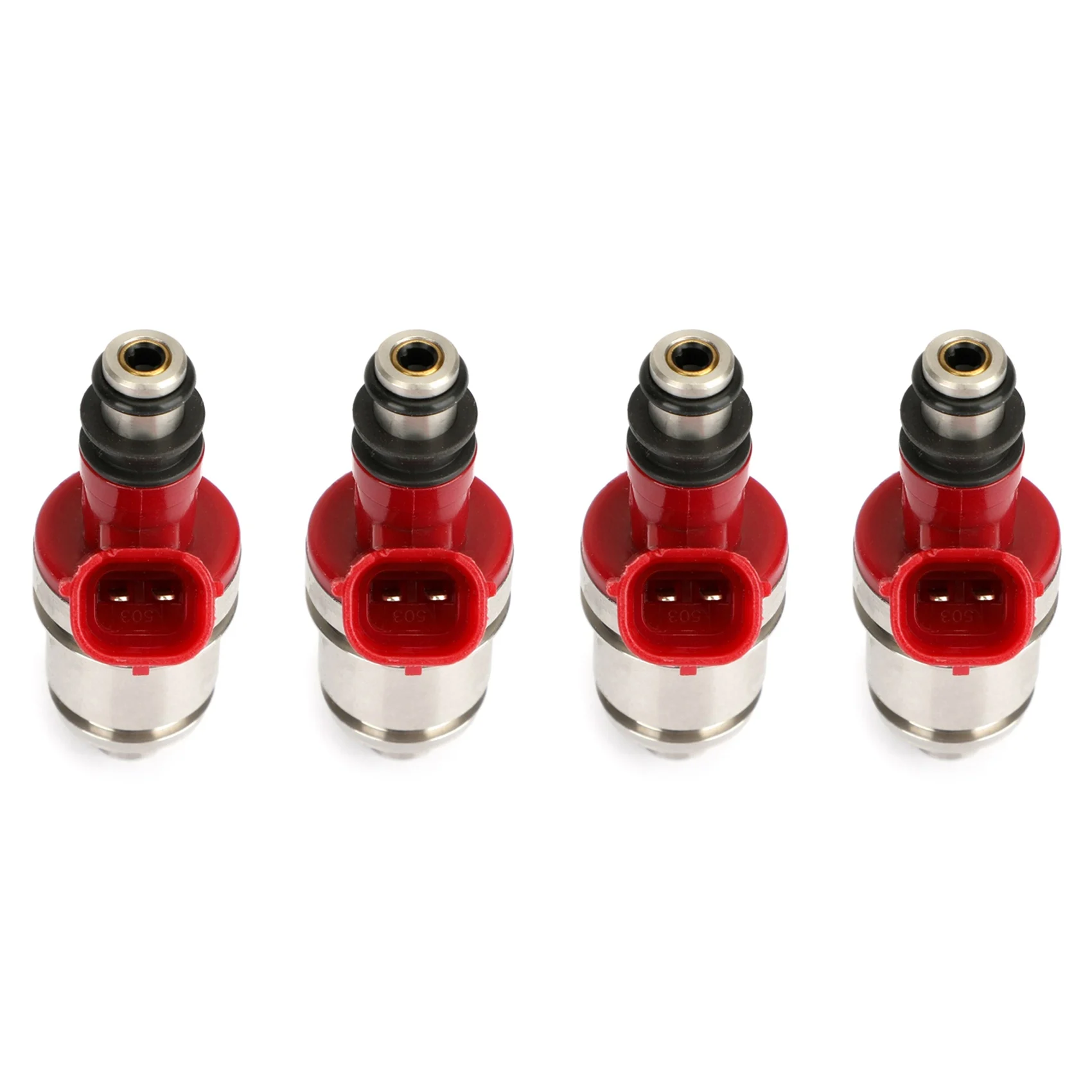 A67F-4PCS Fuel Injectors JS28-2 8970795320 Fit for Isuzu Amigo Pickup Rodeo 2.6L 15710-77EA0