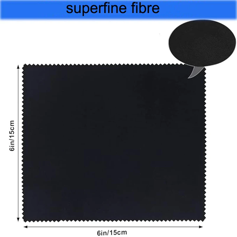 20PCS Microfiber Cleaning Cloths Premium Cloths for Phone Cleaning Glasses Lenses Camera PC display Screen and More