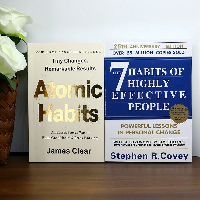 

《Автоматические привычки》+《The 7- привычки высокоэффективных людей》Подходит для студентов, профессионалов, менеджеров и остановков для превосходства.