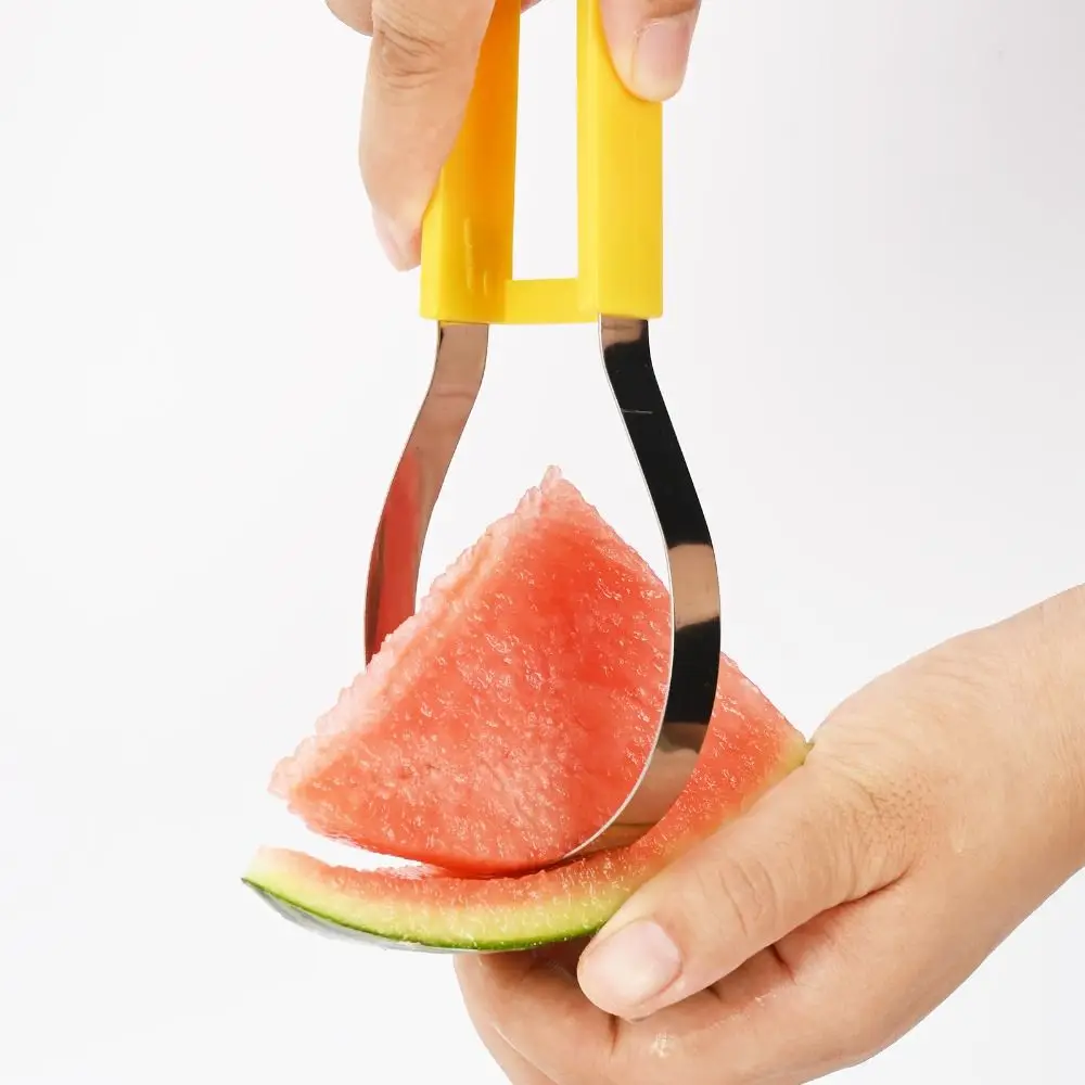 3 in 1 Melon Scoops Double-Headed Colorful Watermelon Cutter Set Pulp Separator Fruit Baller Watermelon Slicer Kitchen Utensils