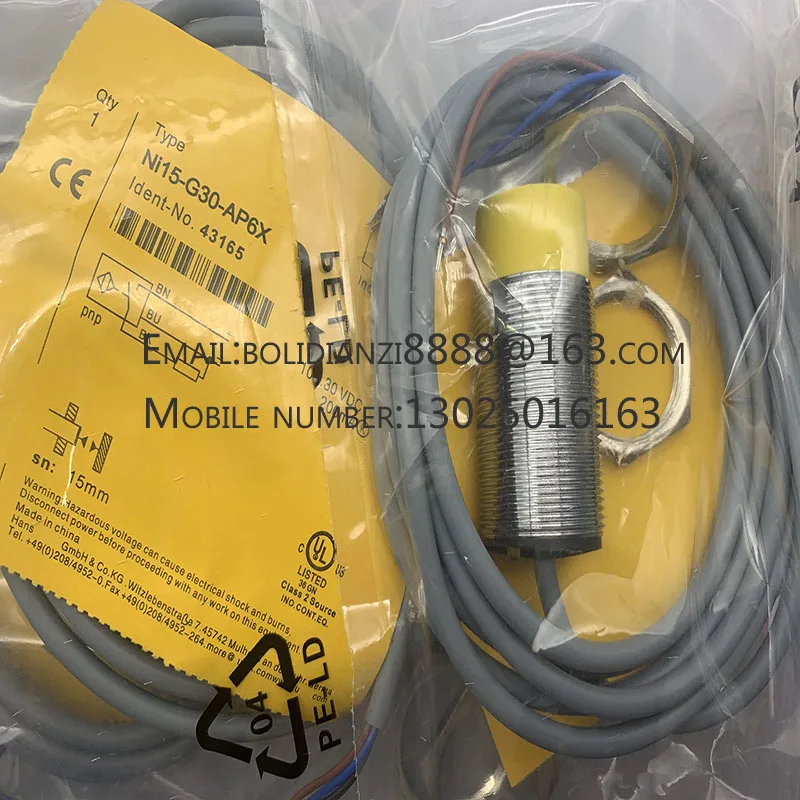 

Новый датчик приближения NI15-G30-AN6X/AP6X G30K-AN6X NI15-G30-RN6X/RP6X Гарантия один год В наличии