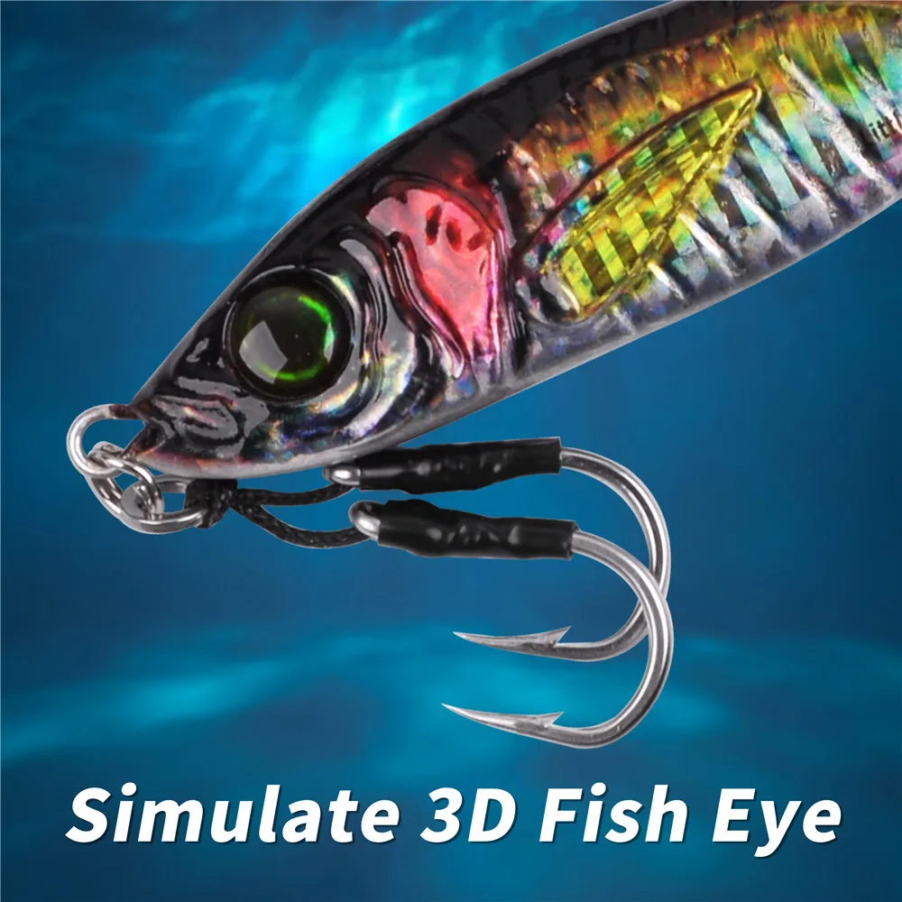 Señuelo Jigging Lento Luminoso – Curricán de Atún y Agua Salada - imagen 5