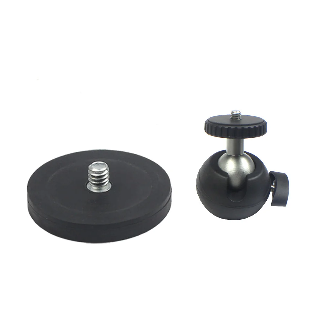 Magnetischer Magnet Auto-Saugnapf-Basis, Durchmesser 66 mm/43 mm, 1/4 Zoll Stativ-Adapter, Kugelkopf für GoPro-Kamera, Osmo Pocket Gimbal, Mobiltelefon – Detail 7