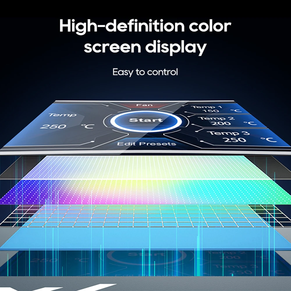 Xwitzeal JR1 Smart Constant Temperature Desoldering Station Kit for IPhone X-16PM Repair Bonding Delamination Desoldering Tools