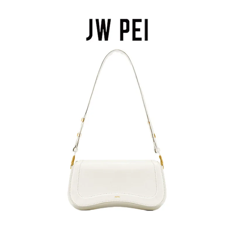JW PEI 2026 Pudding Bag JOY Niche Shoulder Bag Women's Handbag Black Underarm Commuter Bag