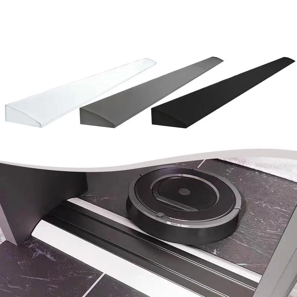 شريط منحدر عتبة السيليكون للروبوتات الكاسحة يوفر انتقالًا مرنًا وآمنًا على الميل الصغيرة والمداخل #6