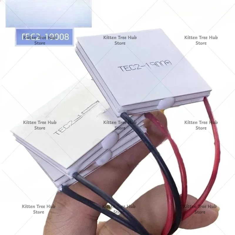 Refrigeration Sheet 1pcs Industrial-grade Double-layer TEC2 -19008 12V8A Large Temperature Difference Semiconductor 40*40MM