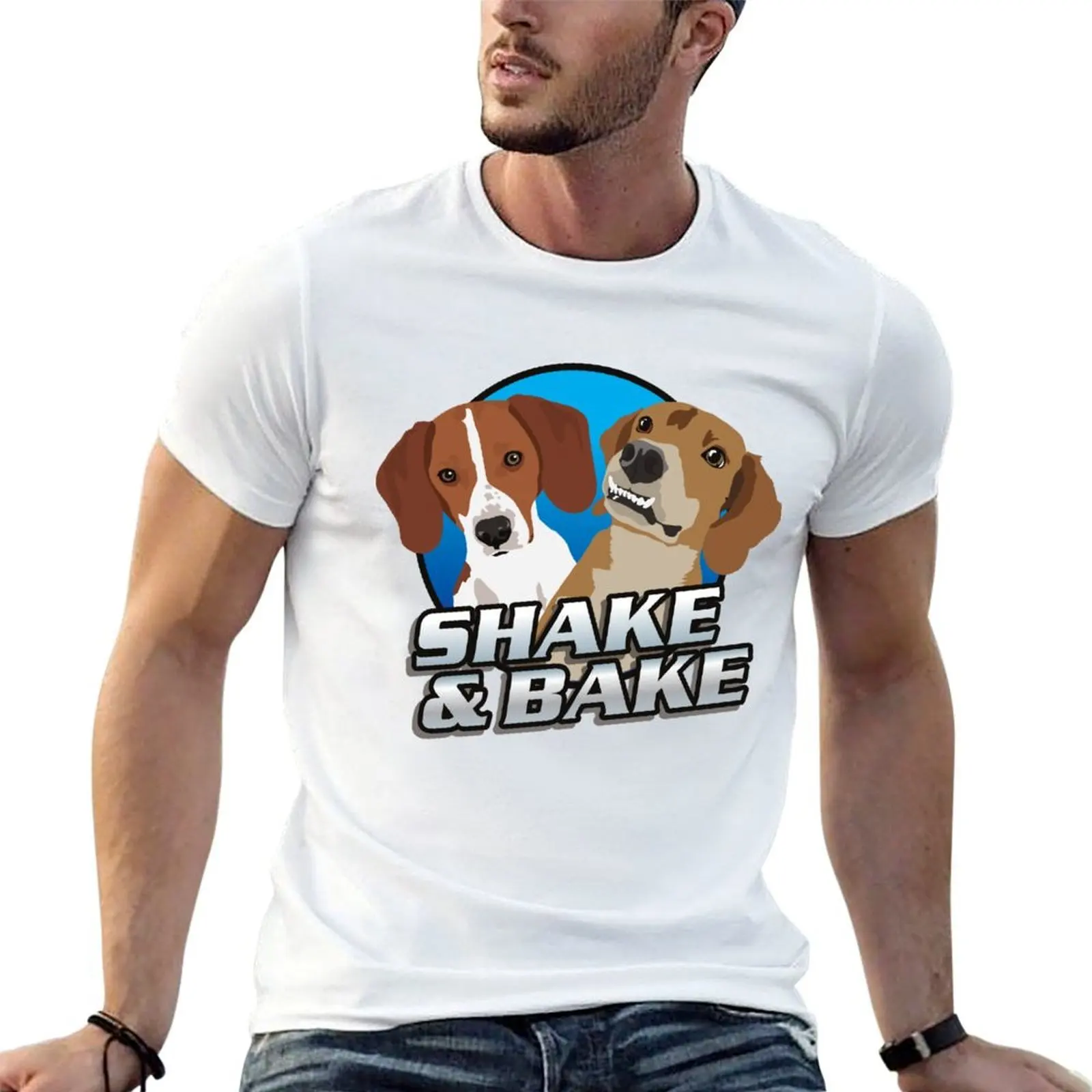 Shake and Bake T-Shirt sweat cute tops mens graphic t-shirts funny